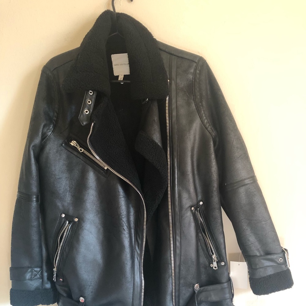 Faux leather Jacket